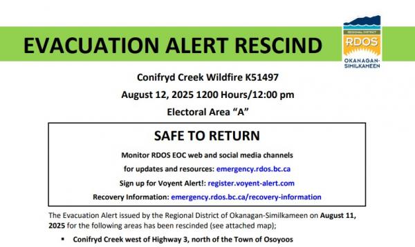 evac rescind aug 12 2025